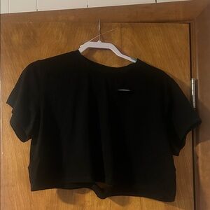 Stylish Black Women's Crop Top